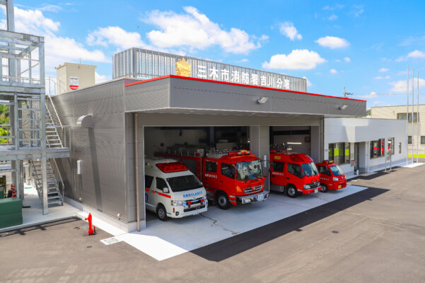 三木市消防署　吉川分署庁舎の施工事例