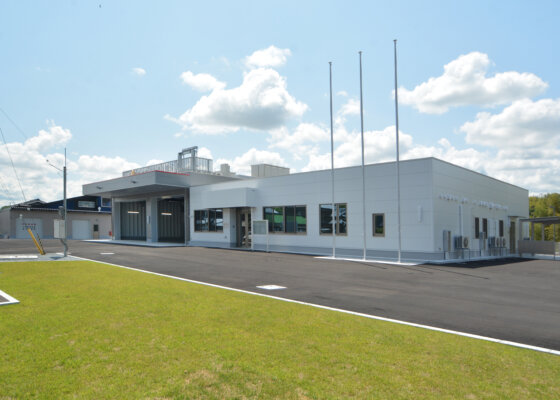 三木市消防署　吉川分署庁舎の施工事例