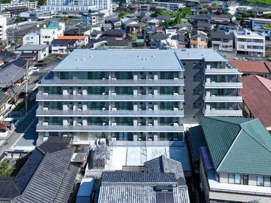 市立八幡浜総合病院職員住宅の施工事例