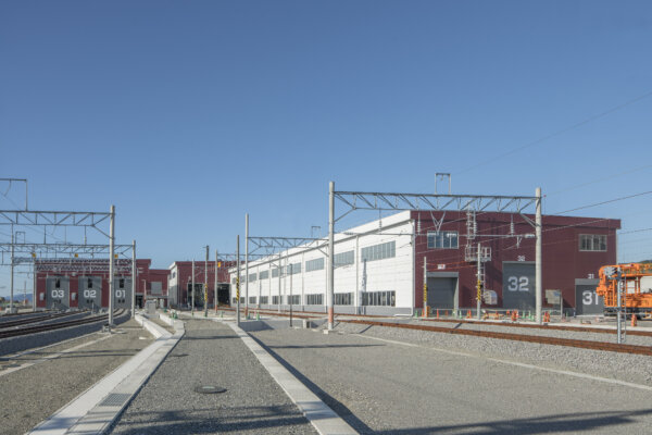 西九州新幹線大村車両基地の施工事例