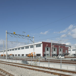 西九州新幹線大村車両基地の施工事例