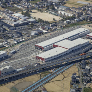 西九州新幹線大村車両基地の施工事例