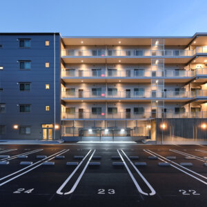 市立八幡浜総合病院職員住宅の施工事例