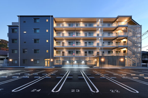 市立八幡浜総合病院職員住宅の施工事例